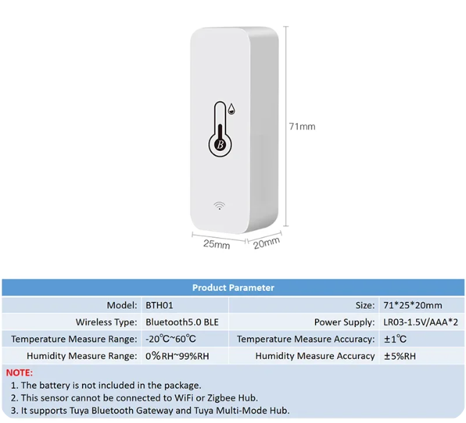 SEN-008  : Temp and Humidity Sensor image